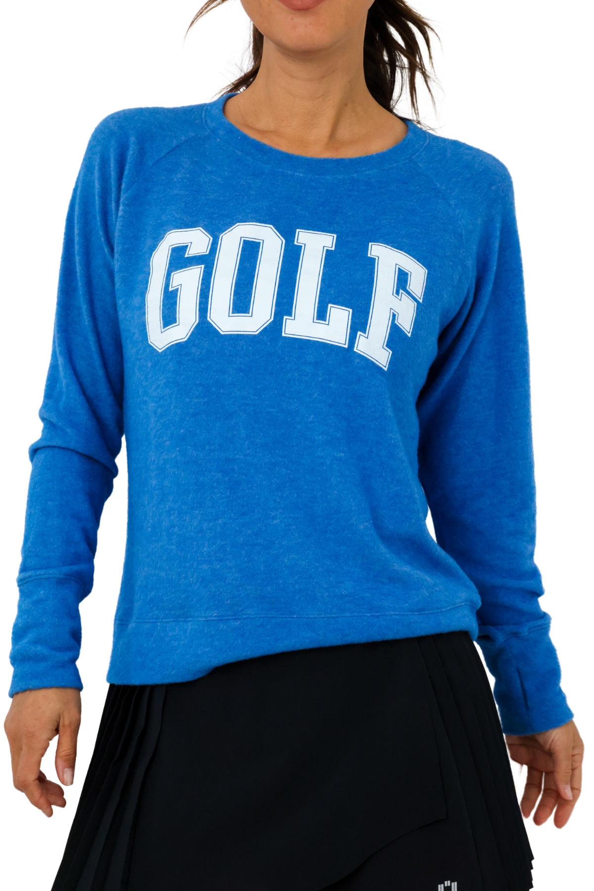 Golf Lightweight Brushed Fleece Pullover Top