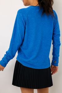 Golf Lightweight Brushed Fleece Pullover Top