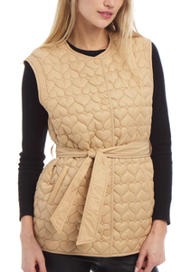 Patty Kim Kate Heart Puffer Vest