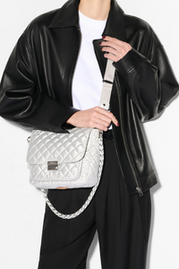 MZ Wallace Crosby Lock Medium Crossbody