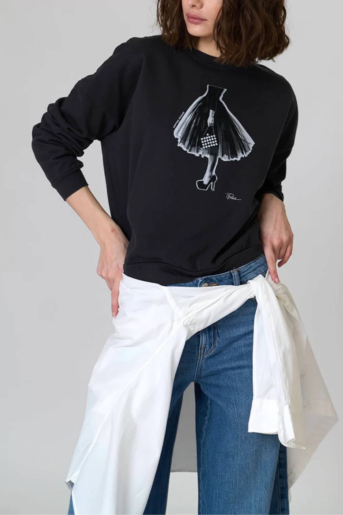 CPRESS STUDIO Emotional Baggage Cozy Sweatshirt