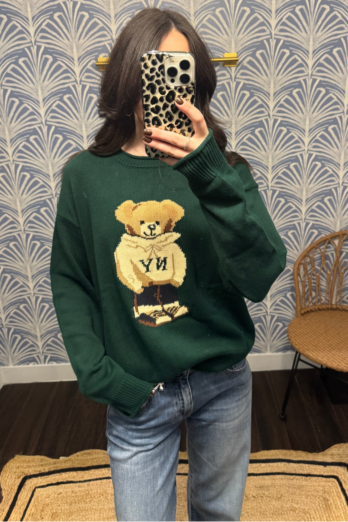 Roll Up Neck Sweater