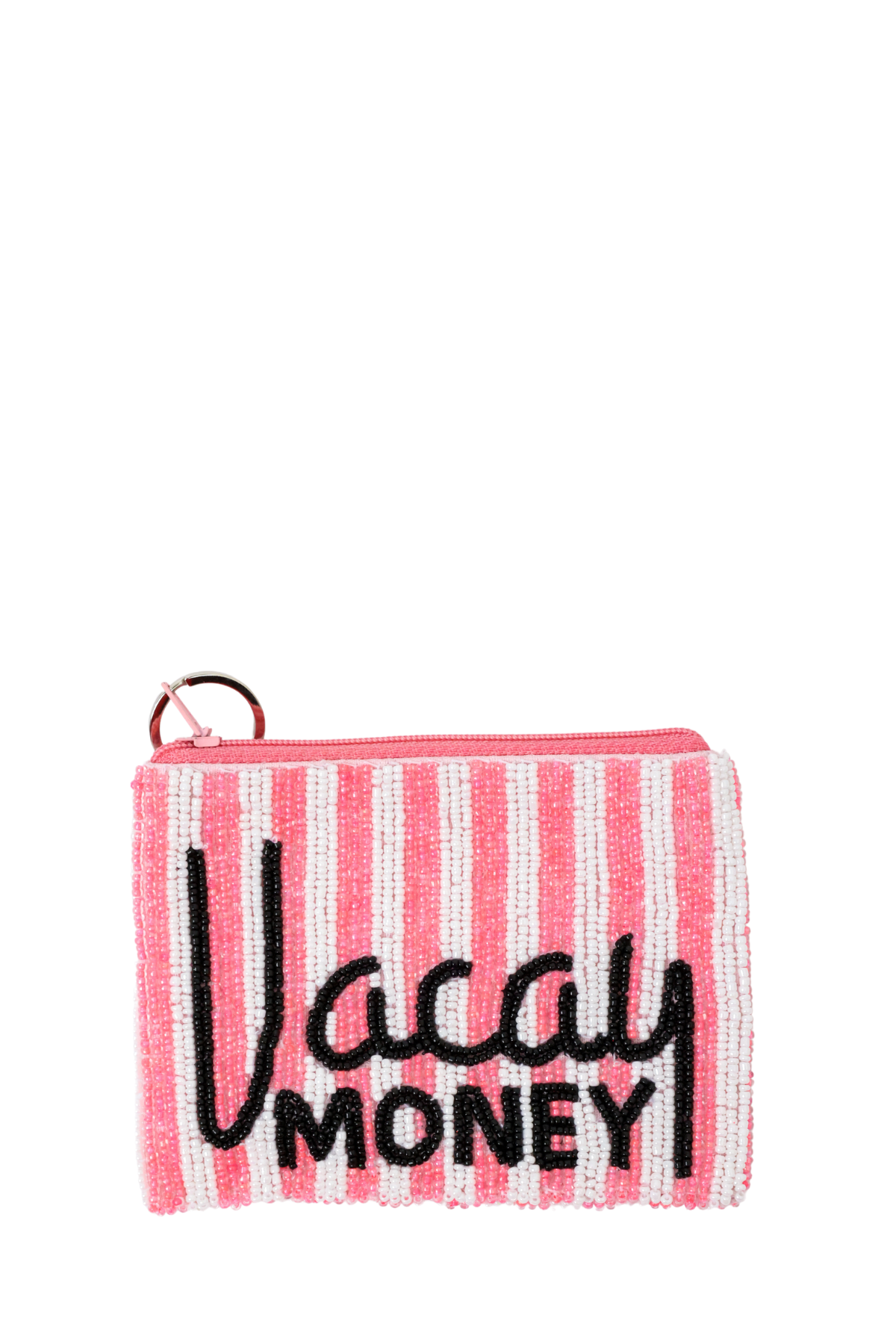Vacay Money Beaded Coin Purse