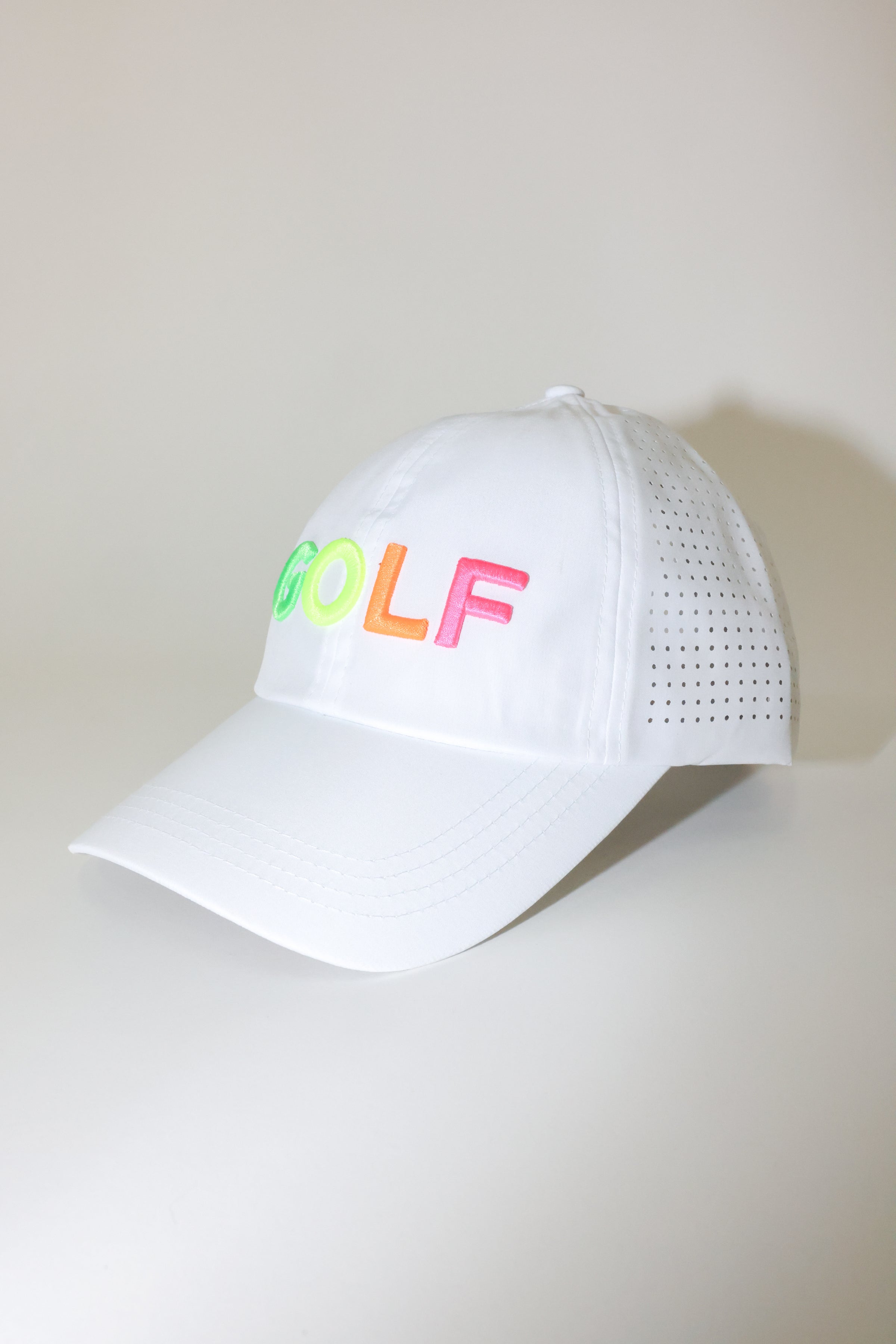 Golf Puff Logo Hat