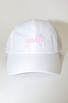 Golf Hat with Pearl Logo