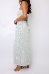 Striped Maxi Dress