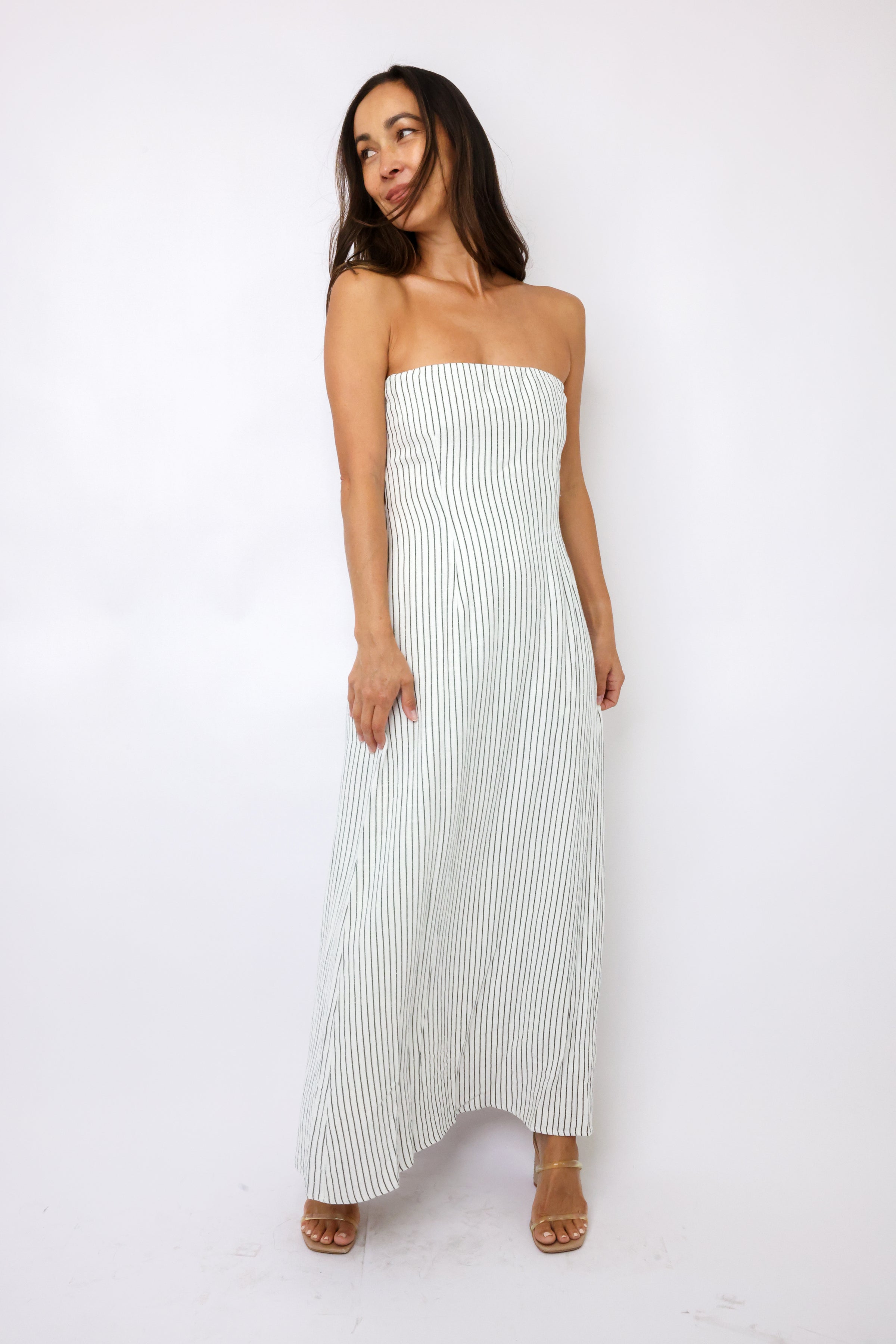 Striped Maxi Dress