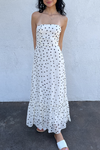 Polka Dot Maxi Dress