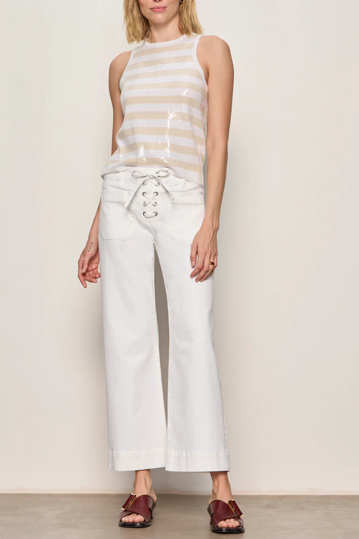 Sanctuary Summer Shine Sequin Shell Top