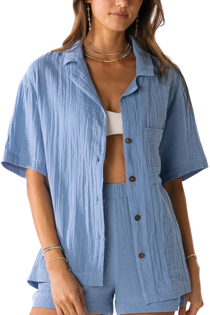 Shelly Button Down