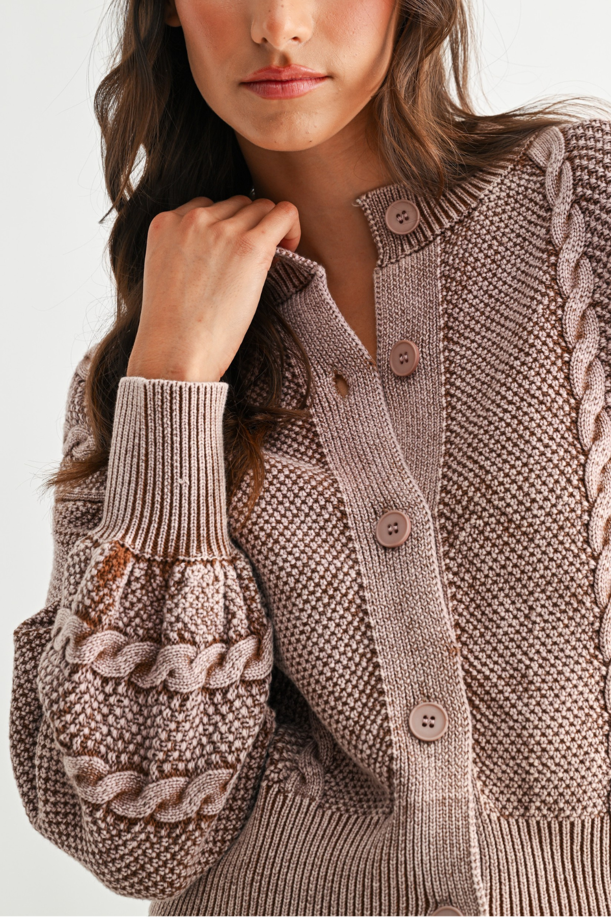 Cable Knit Cardigan