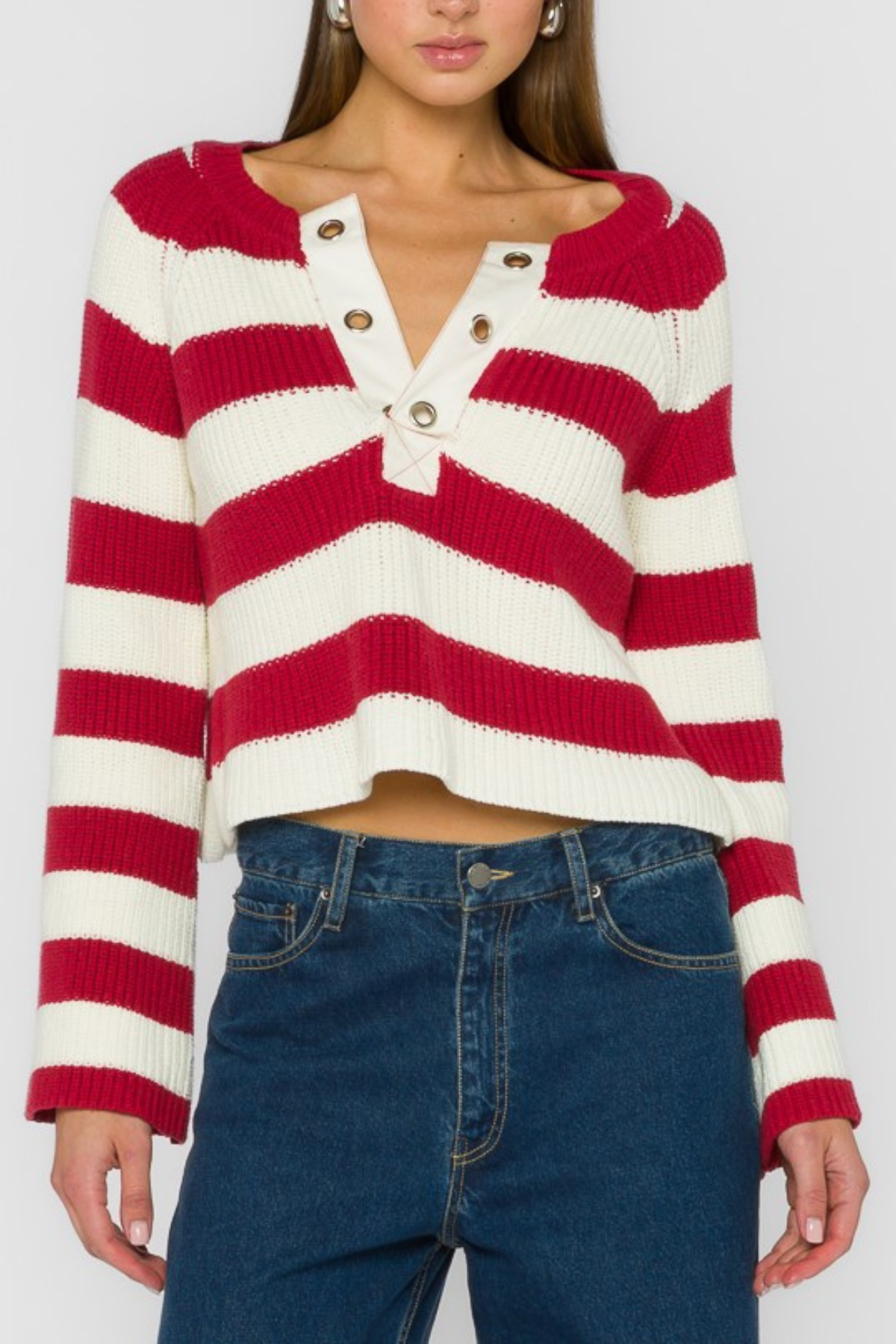 Velvet Heart Sapphire Sweater