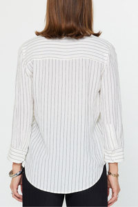 3/4 Sleeve Button Down Shirt