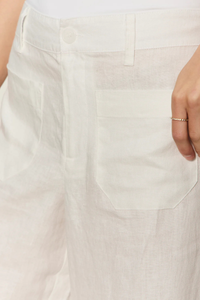 Sanctuary Linen Marine Wide Leg Pant