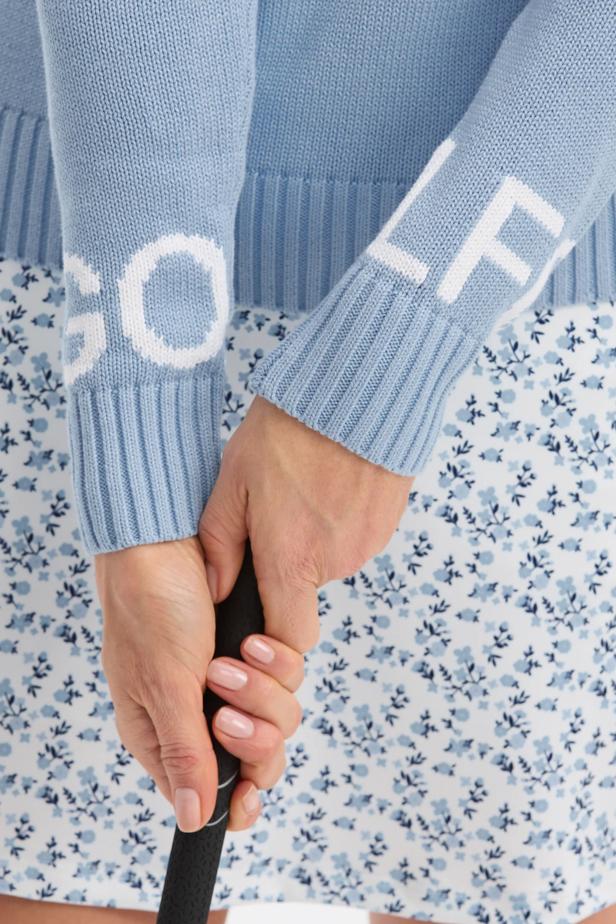 Renwick Club GOLF Cuff Sweater