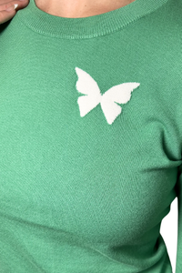 Golftini Butterfly Crewneck Sweater