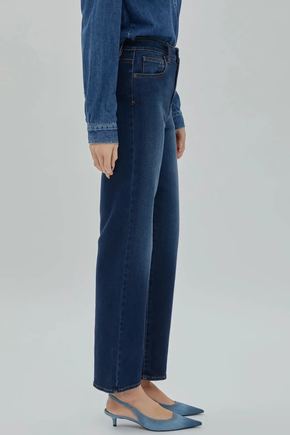 Hidden High Rise Straight Jean