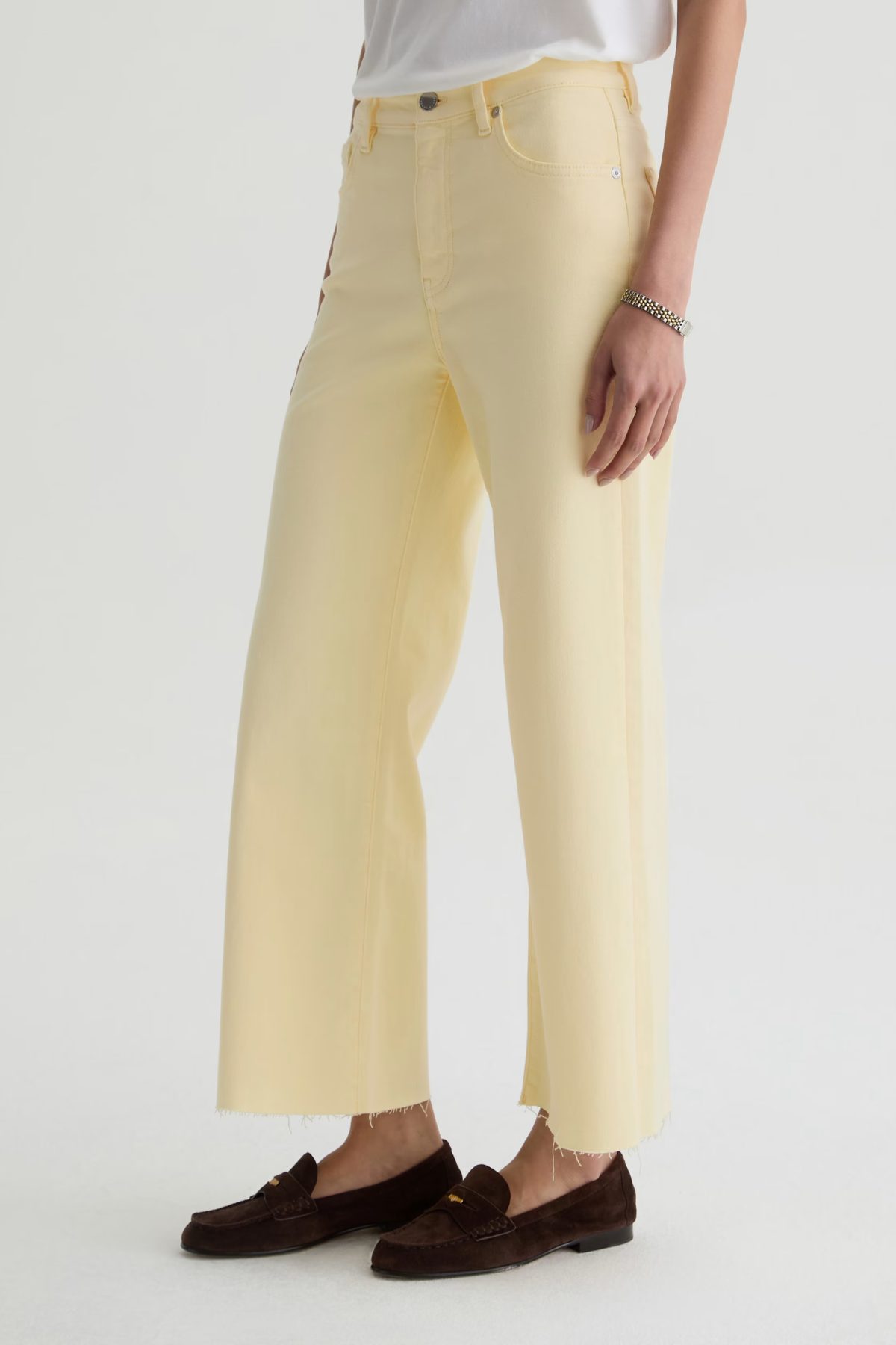 AG Saige Wide Leg Crop Jean