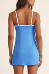 Varsity Contrast Mini Dress