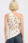 Asymmetrical Off Shoulder Tunic Top