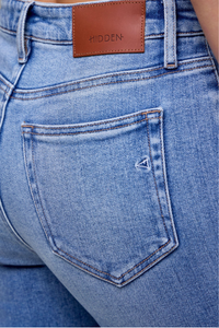 Hidden Ella High Rise Cuffed Classic Straight