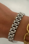 CZ Watch Band Bracelet