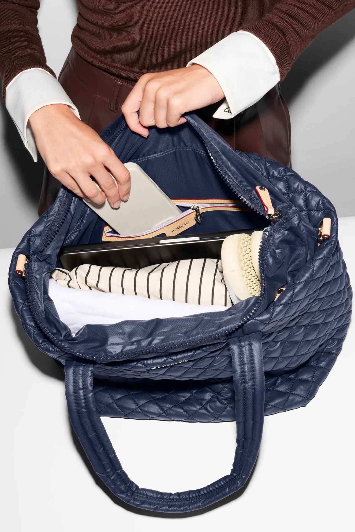 MZ Wallace Medium Metro Tote Deluxe