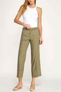 Level 99 Lauren Cuffed Trouser