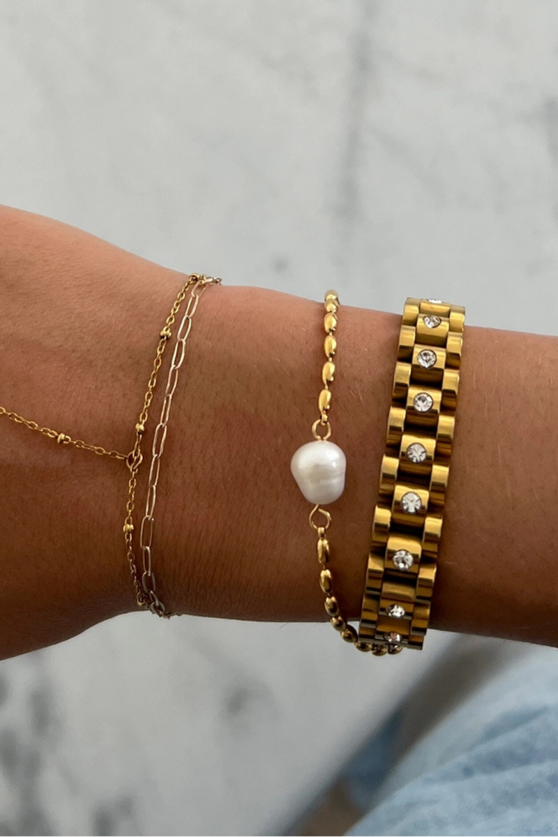 Pearl Beaded Bracelet