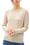 Wool Blended Raglan Sweater