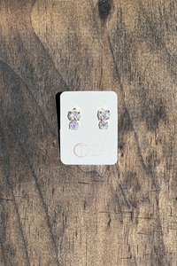 Lucia Double Drop Studs