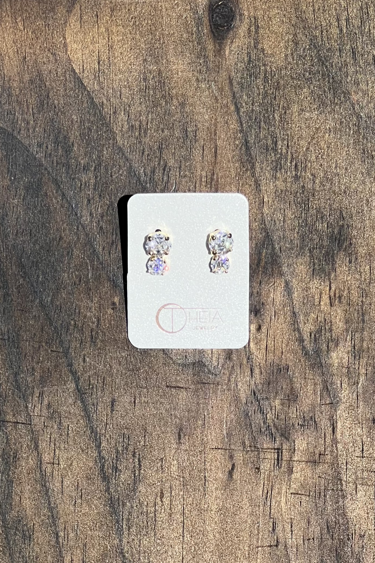 Lucia Double Drop Studs
