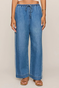 Erin Track Denim Pant
