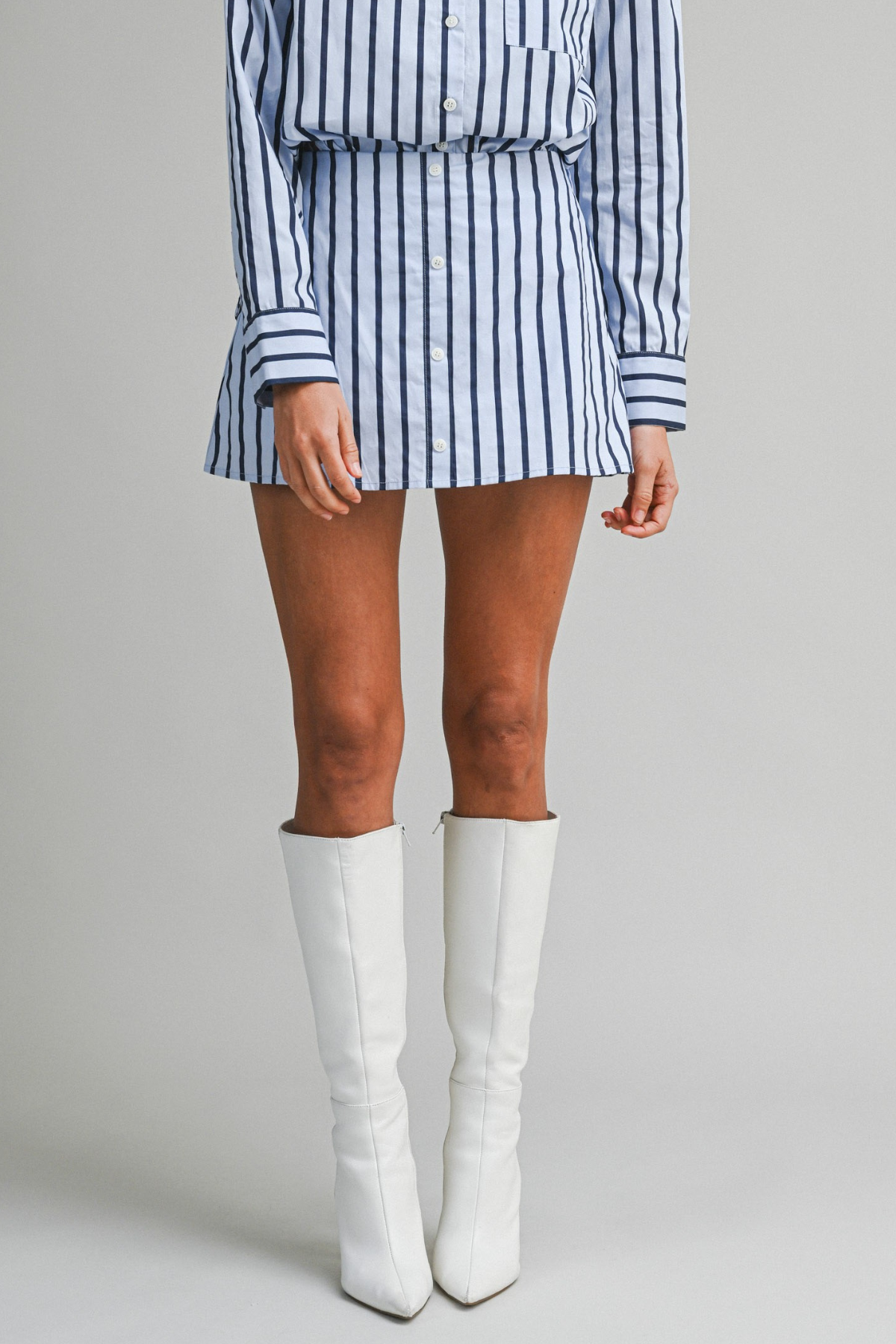 Pin Stripe Skort