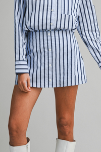 Pin Stripe Skort