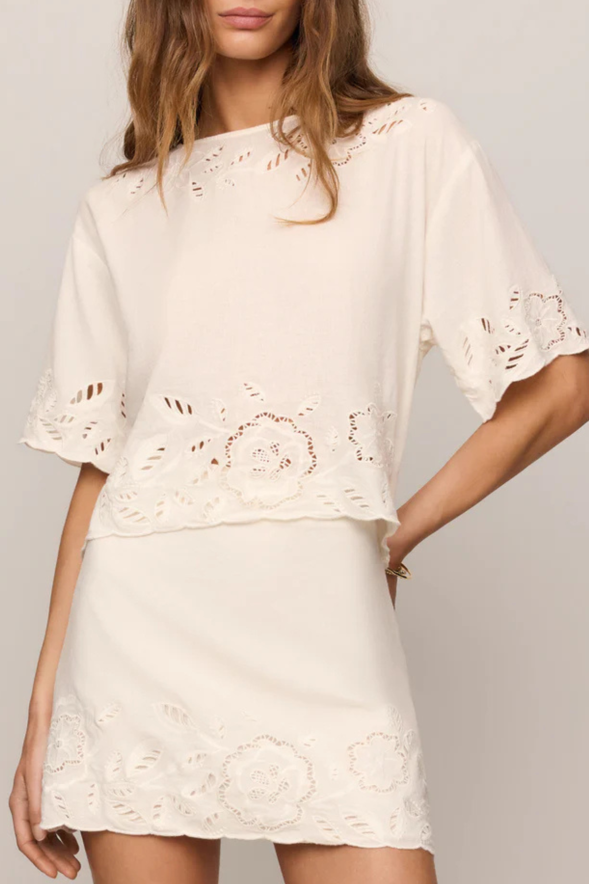 Daya Embroidered Top