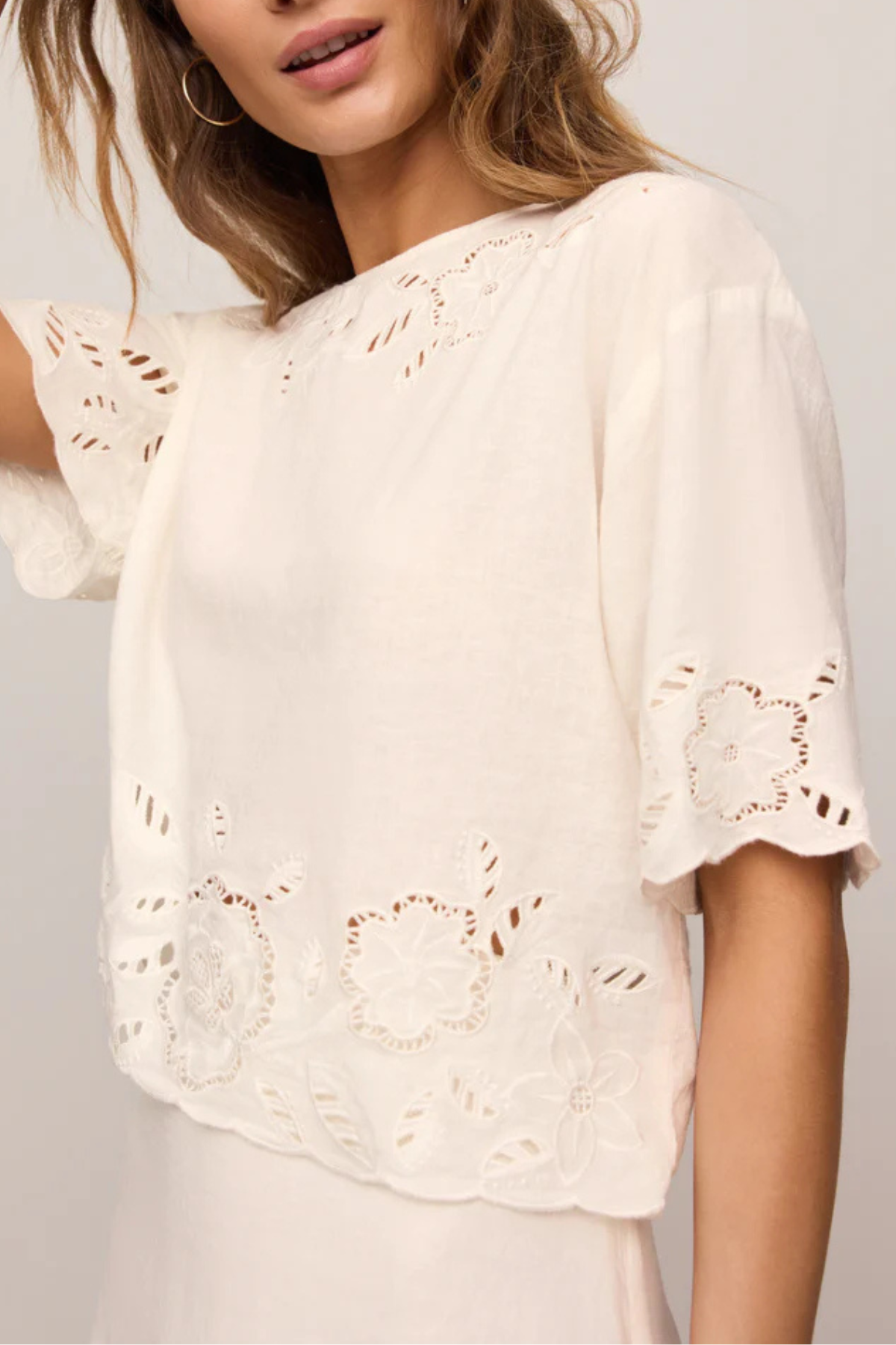 Daya Embroidered Top