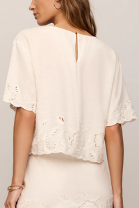 Daya Embroidered Top