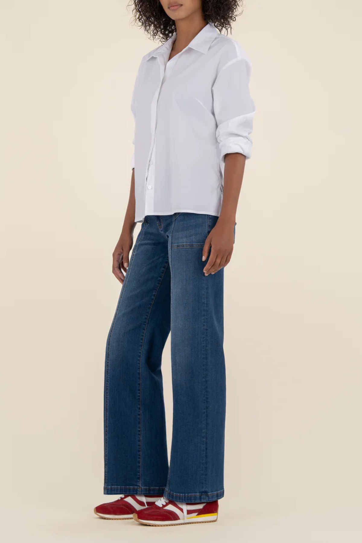 Kut High Rise Wide Jean