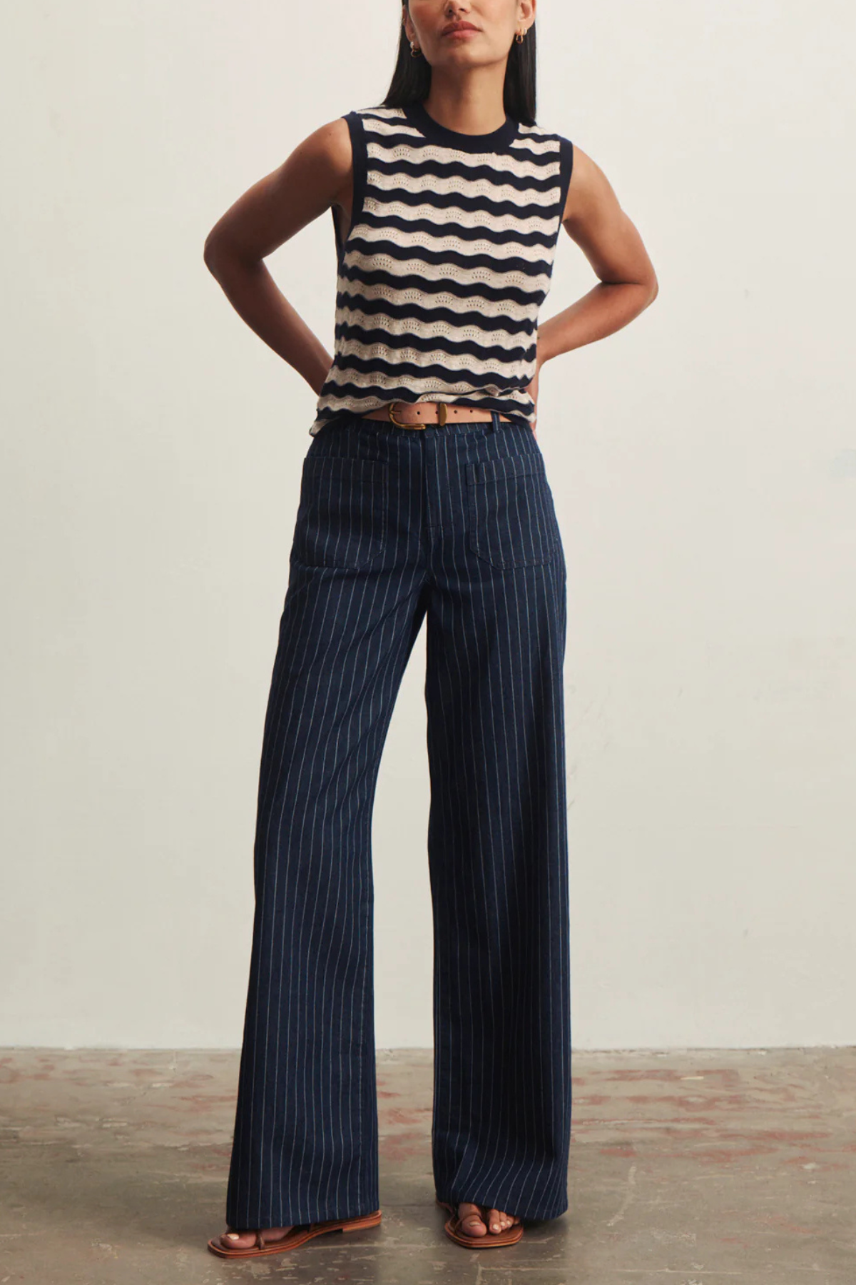 Sanctuary Marine Full Length Jean