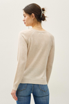Wool Blended Raglan Sweater