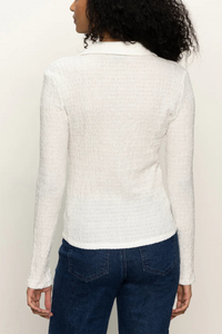Sanctuary Long Sleeve Textured Top