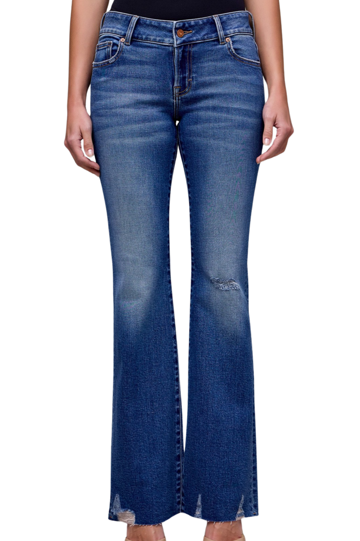 Hidden Low Rise Bootcut Jean