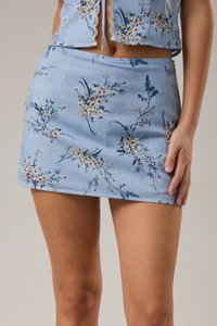 Soft Bloom Mini Skirt