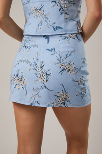 Soft Bloom Mini Skirt
