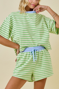 Boxy Terry Short Sleeve Tee