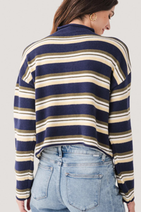 Multi Stripe Cardigan