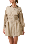 Empire Waist Mini Dress
