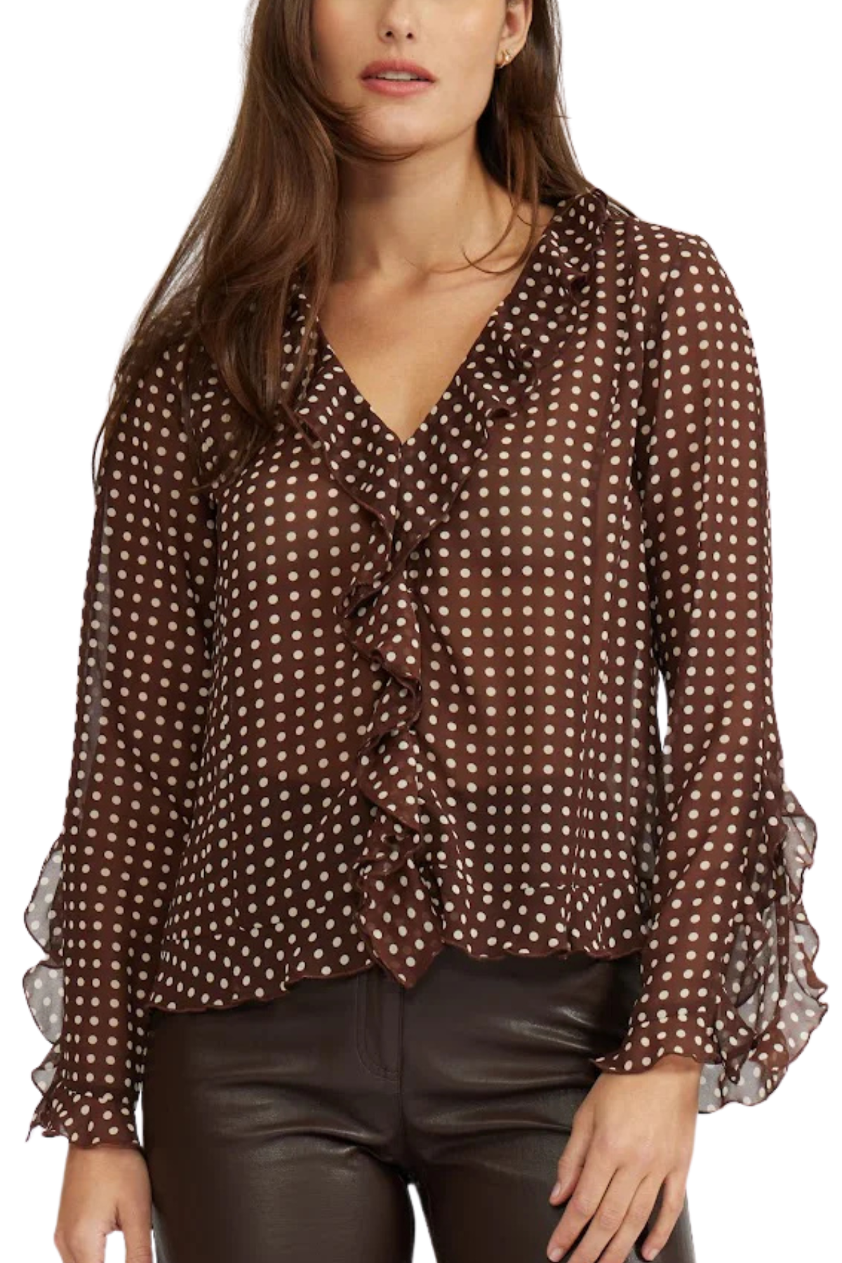Liza Ruffle Top