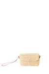 MZ Wallace Raffia Convertible Crossbody
